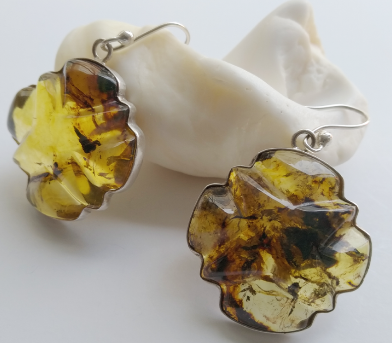 Aretes ámbar