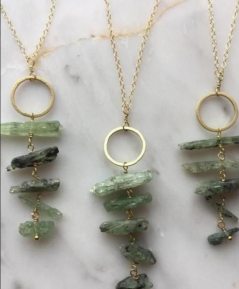 Collar fluorita