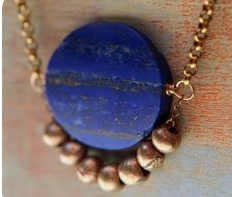 Collar lapislazuli