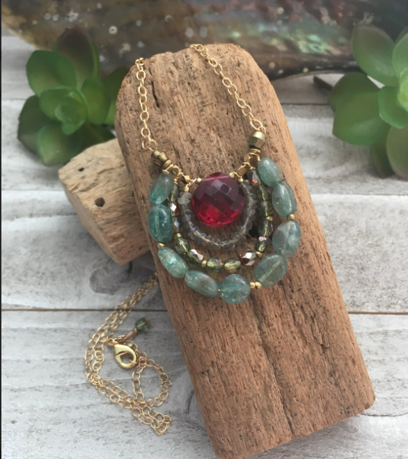 Collar turmalina