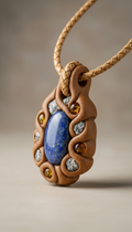 Collar Lapislazuli y ambar